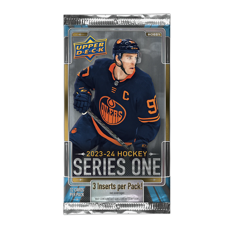 2023-24 Upper Deck Series 1 Hockey Hobby Pack (Single Pack Sales) 1