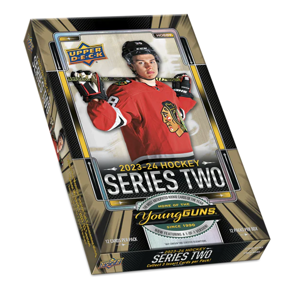 2023-24 Upper Deck Series 2 Hockey Hobby Box 1