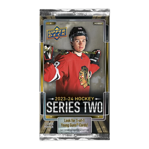 2023-24 Upper Deck Series 2 Hockey Hobby Pack (Single Pack Sales) 1