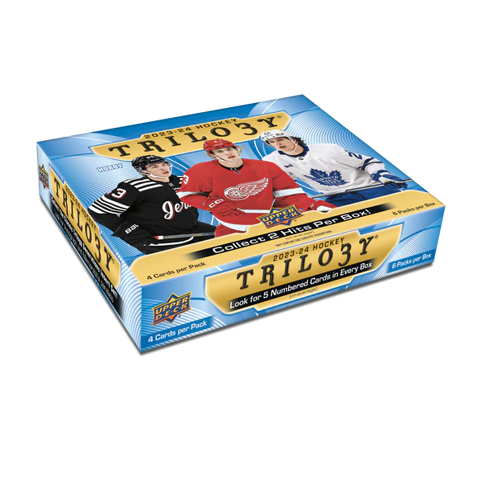 2023-24 Upper Deck Trilogy Hockey Hobby Box