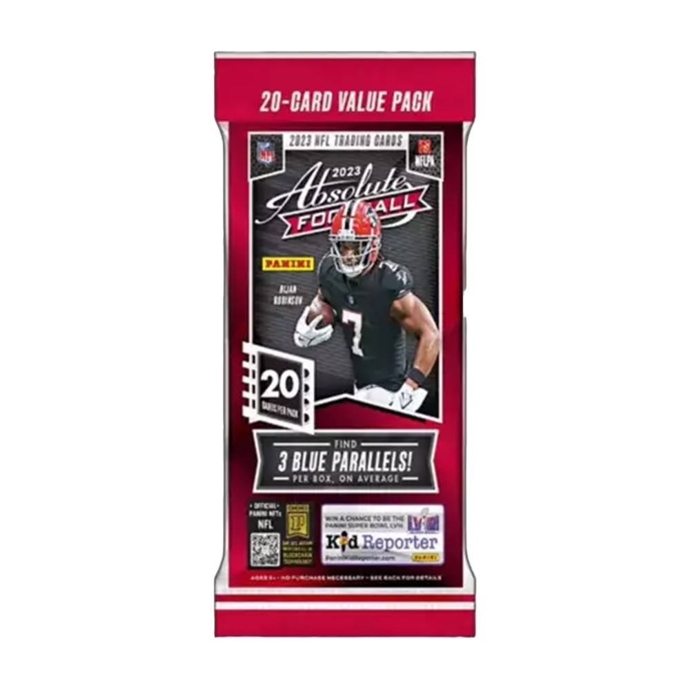 2023 Absolute Football Trading Cards Fat Pack