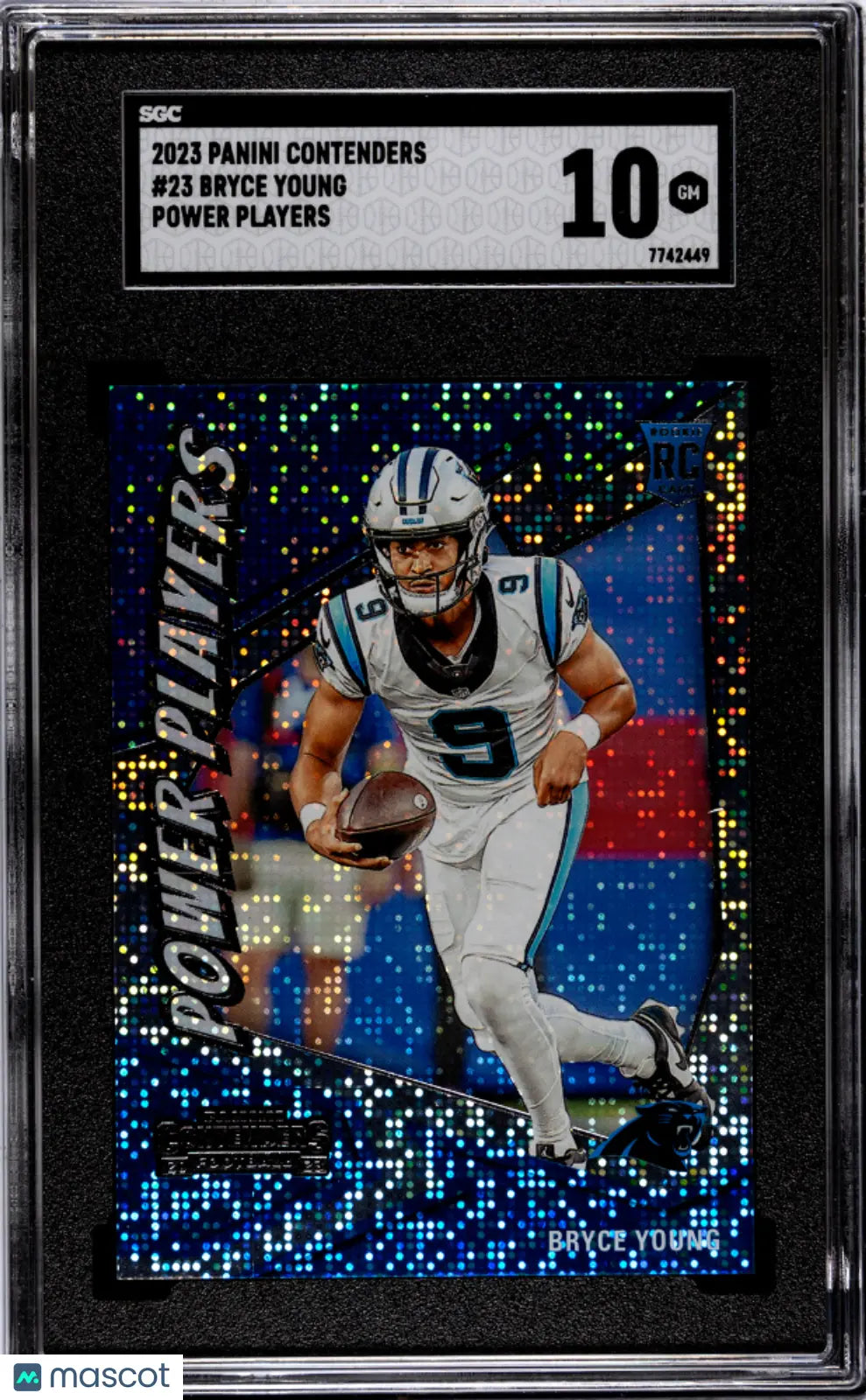 2023 Panini Contenders Football Bryce Young RC Rookie Power Players SGC 10 