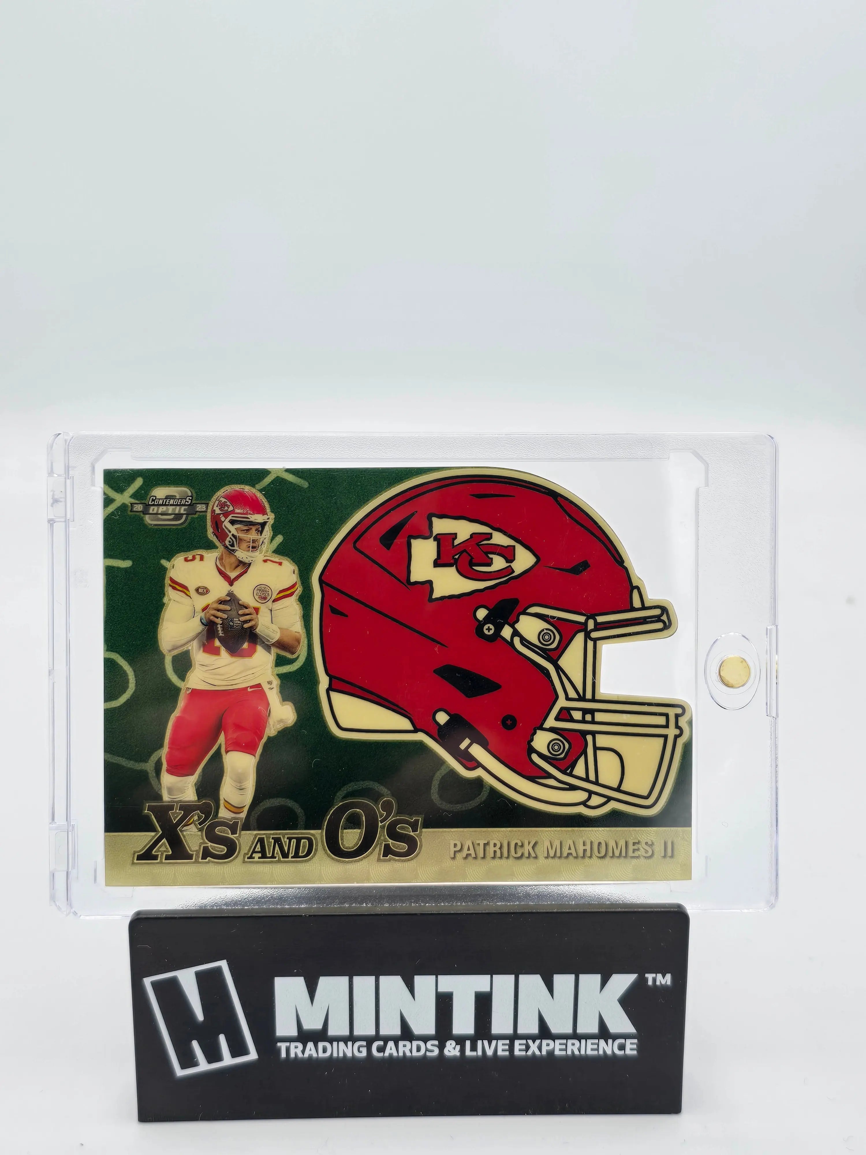 2023 Panini Contenders Patrick Mahomes Gold Superfractor X's And O's 1/1 