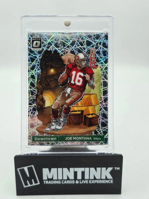 2023 Panini Donruss Optic Football Joe Montana Downtown! 