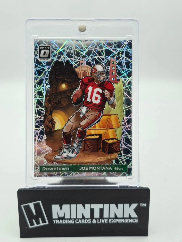 2023 Panini Donruss Optic Football Joe Montana Downtown! 