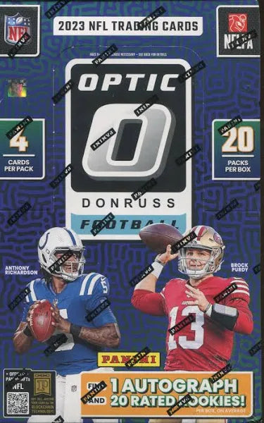 2023 Panini Donruss Optic Nfl Trading Card Box 1