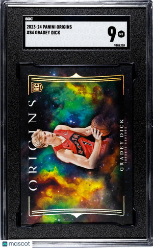 2023 Panini Origins Basketball Gradey Dick RC Rookie SGC 9 