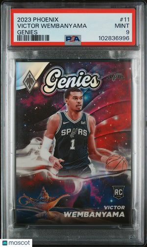 2023 Panini Phoenix Genies Victor Wembanyama RC Rookie PSA 9 