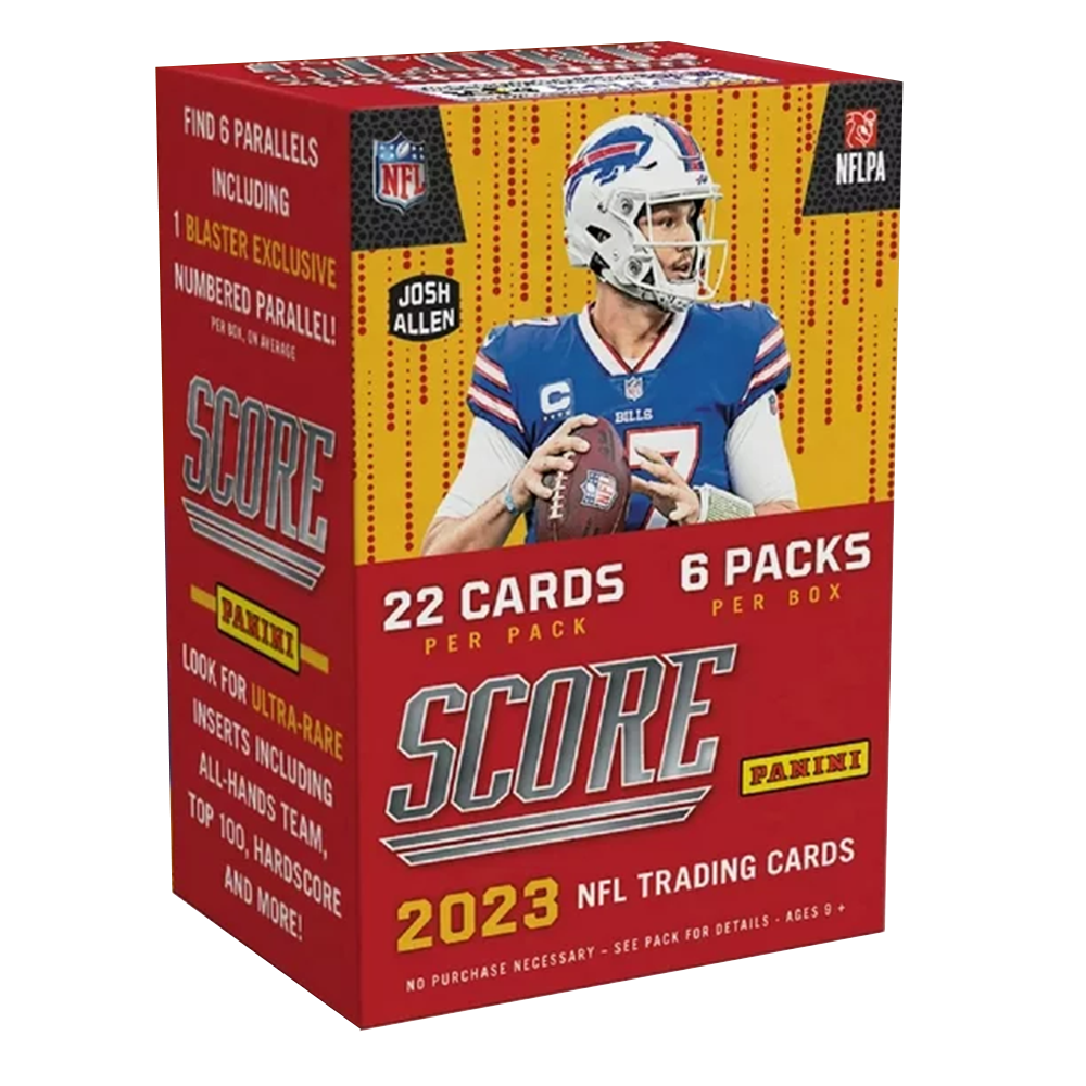 2023 Panini Score NFL Football Trading Cards Blaster Box