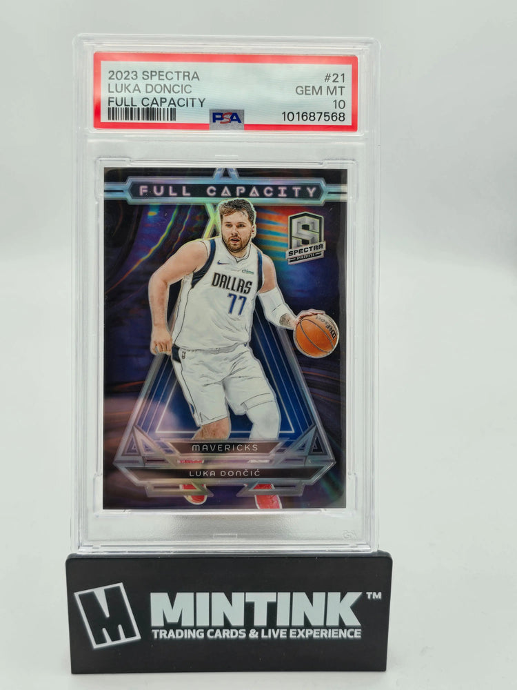 2023 Panini Spectra Basketball Full Capacity Luka Doncic SP #21 PSA 10 