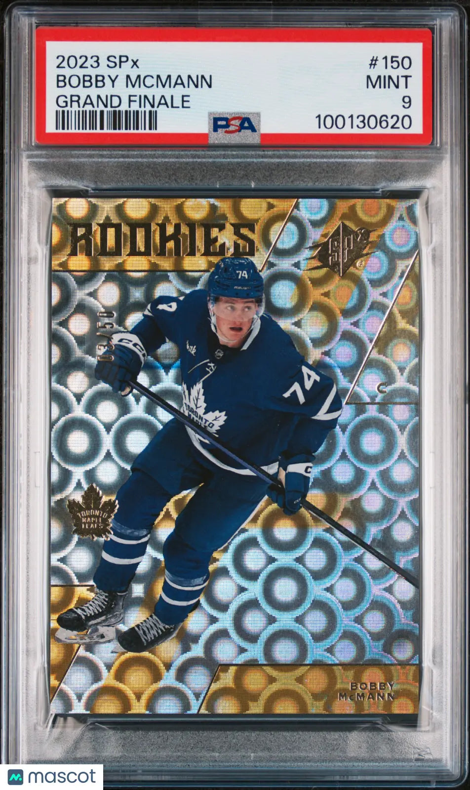 2023 SPX Hockey Bobby McMann Rookie Grand Finale PSA 9 