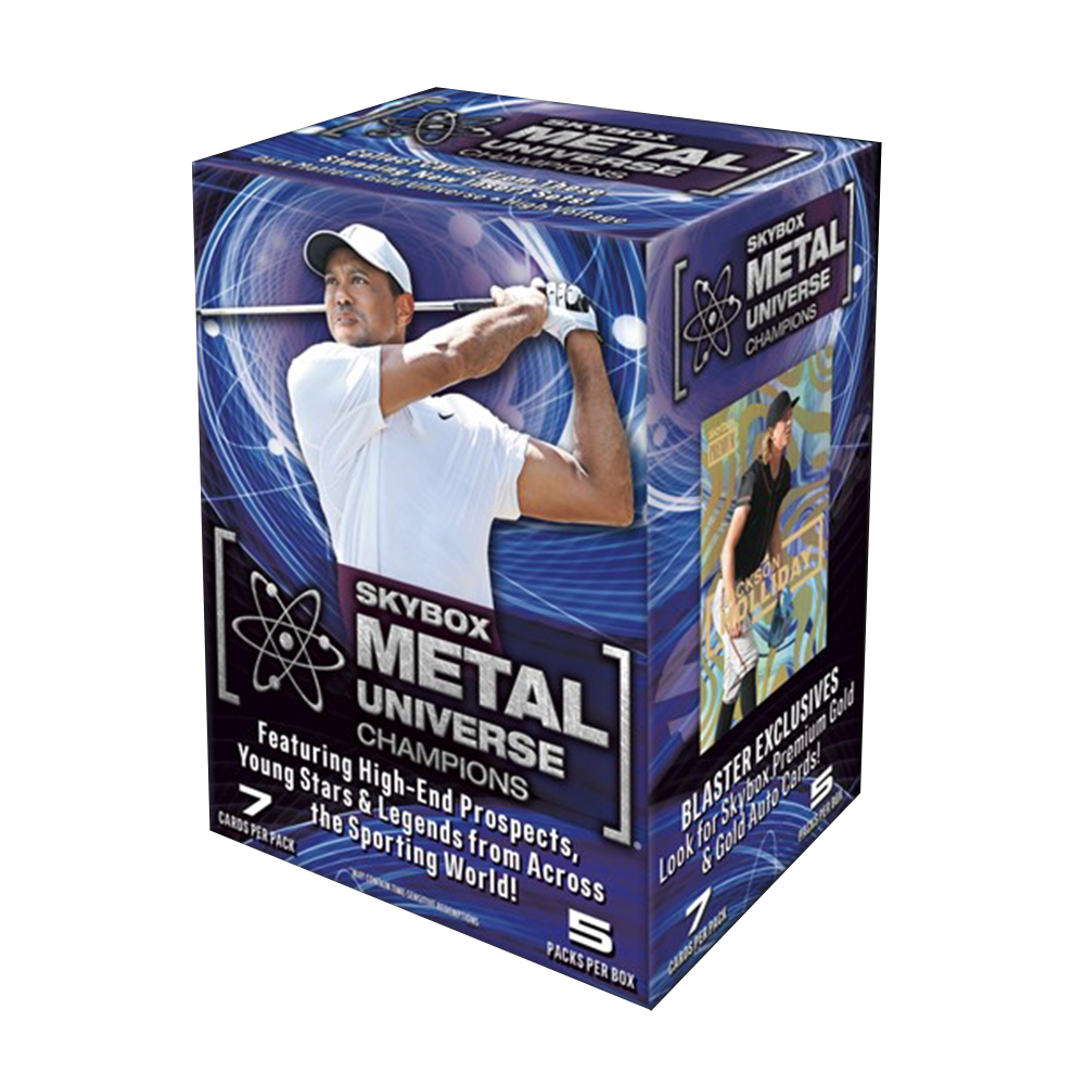 2023 Skybox Metal Universe Champions Blaster 1