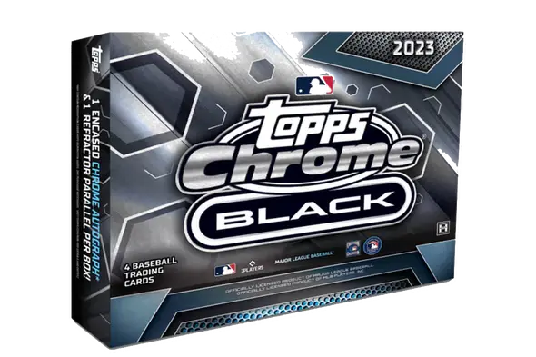 2023 Topps Chrome Black Baseball Hobby Box 