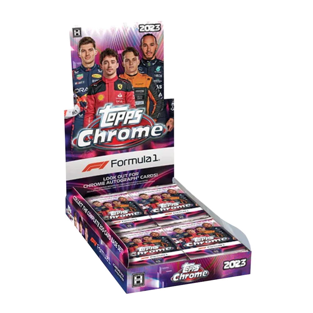 2023 Topps Chrome Formula 1 Racing Hobby Pack (Single Pack Sales) 1