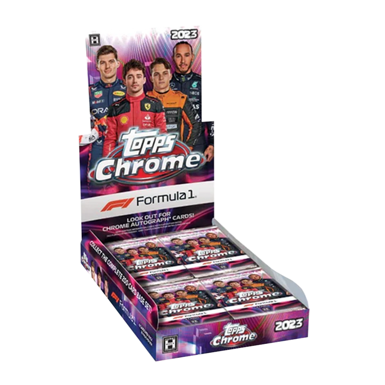 2023 Topps Chrome Formula 1 Racing Hobby Pack (Single Pack Sales) 1