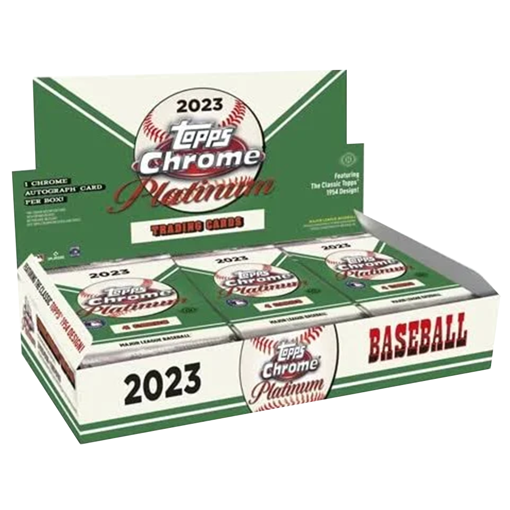 2023 Topps Chrome Platinum Anniversary Baseball Hobby Box 1