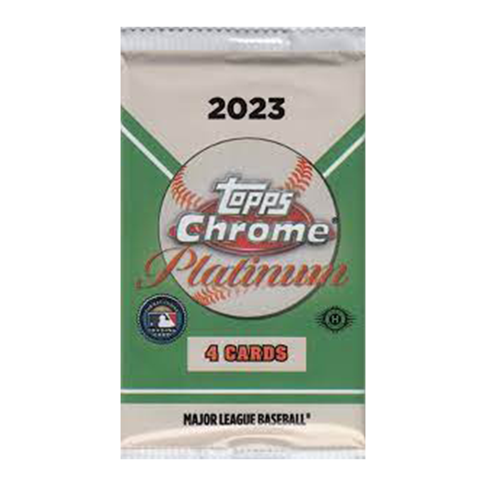 2023 Topps Chrome Platinum Anniversary Baseball Hobby Pack (Single Pack Sales) 1