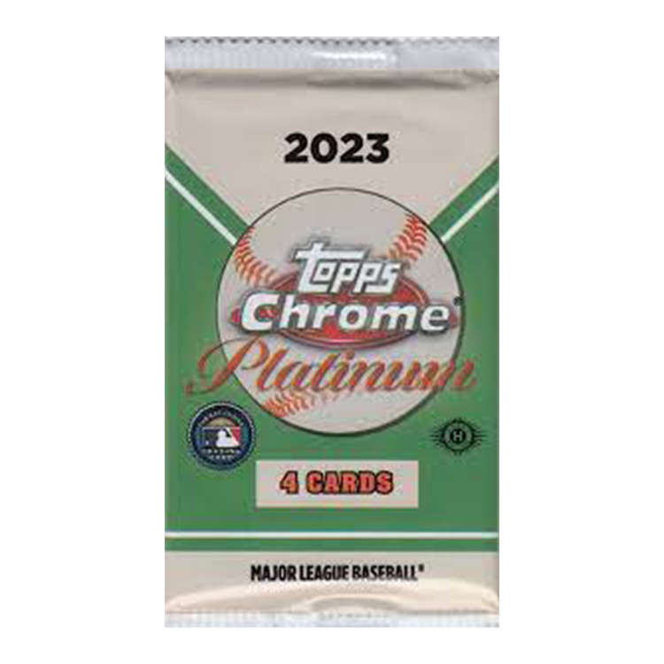 2023 Topps Chrome Platinum Anniversary Baseball Hobby Pack (Single Pack Sales) 1