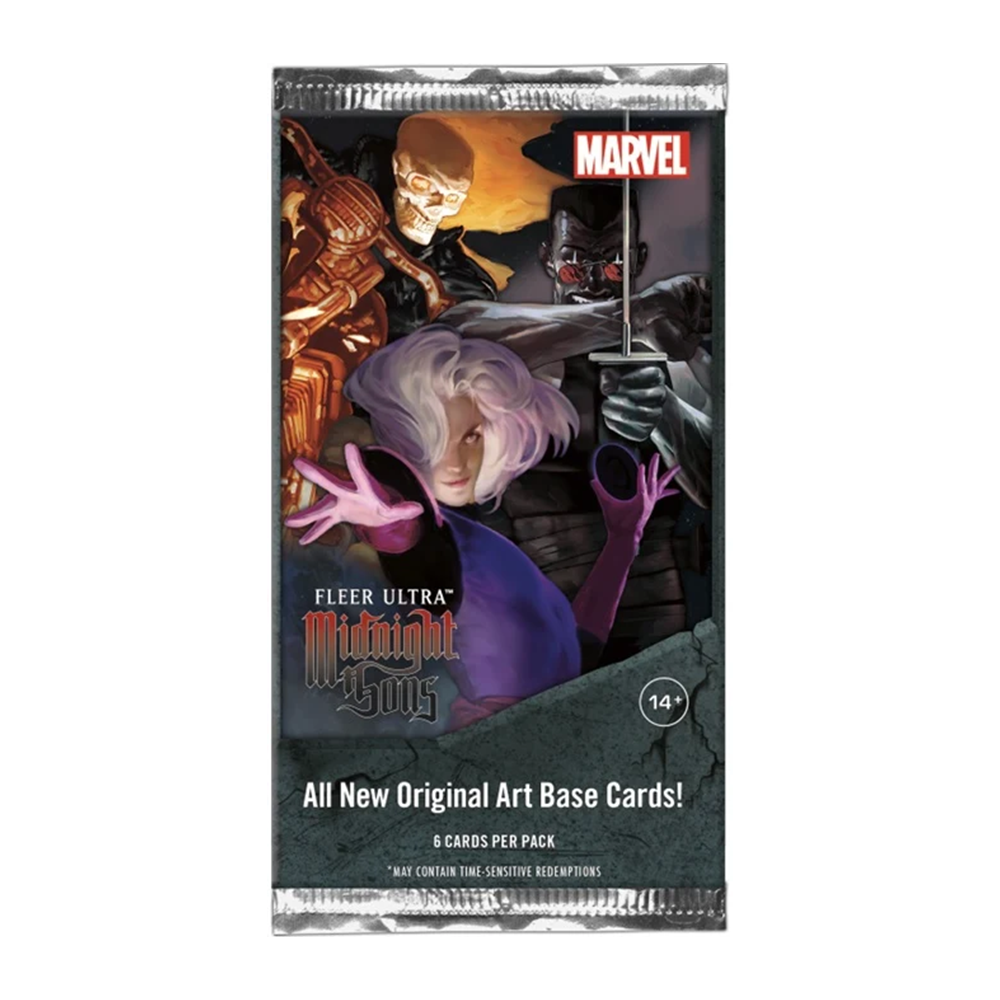 2023 Upper Deck Fleer Ultra Marvel Midnight Sons Hobby Pack (Single Pack Sales)