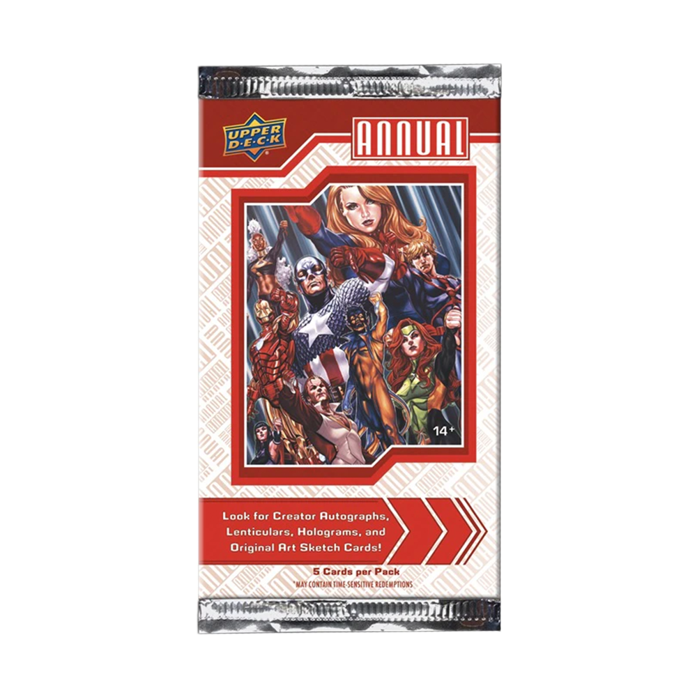 2023 Upper Deck Marvel Annual Hobby Pack (Single Pack Sales)