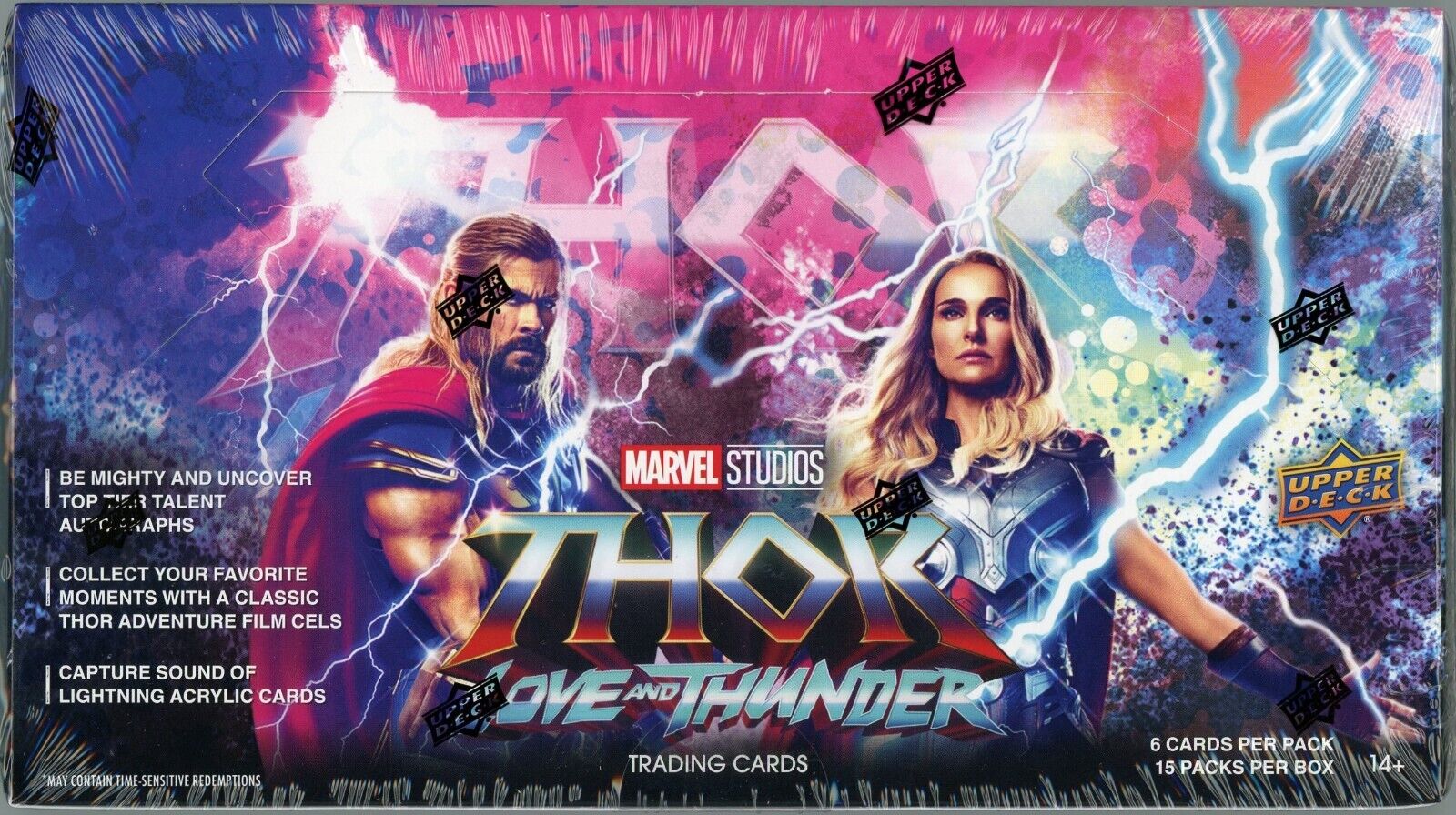 2023 Upper Deck Marvel Studios Thor Love And Thunder Hobby Box