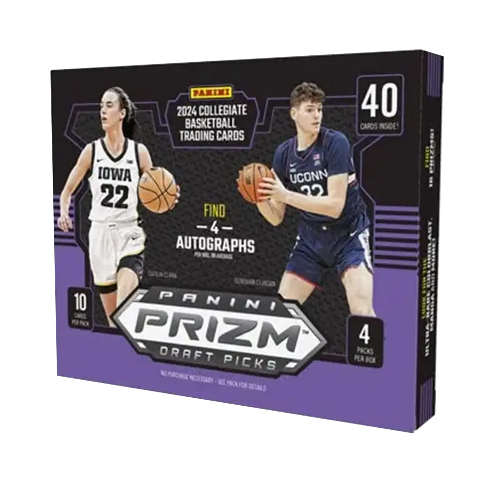 2024-25 Panini Prizm Draft Picks Collegiate Basketball Hobby Box 