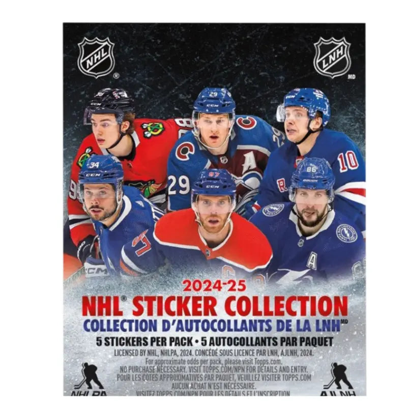 2024-25 Topps NHL Hockey Sticker Album 