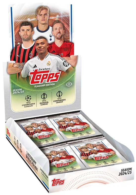 2024-25 Topps UEFA Club Competitions Hobby Box (Pre Order) 