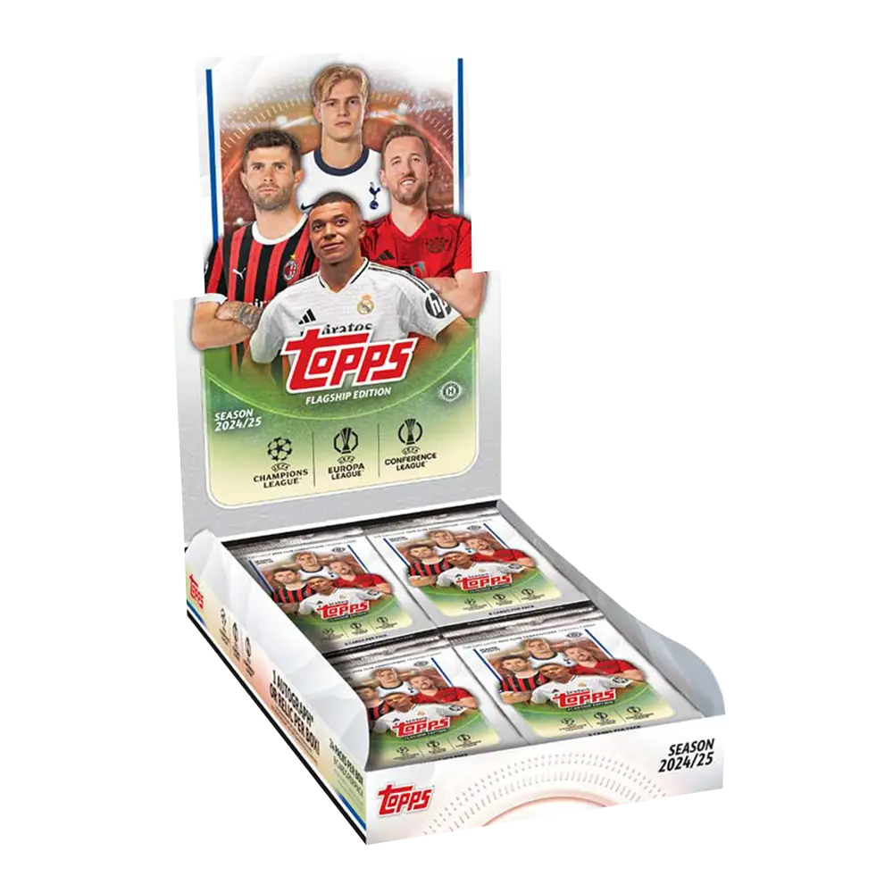 2024-25 Topps UEFA Club Competitions Hobby Box 