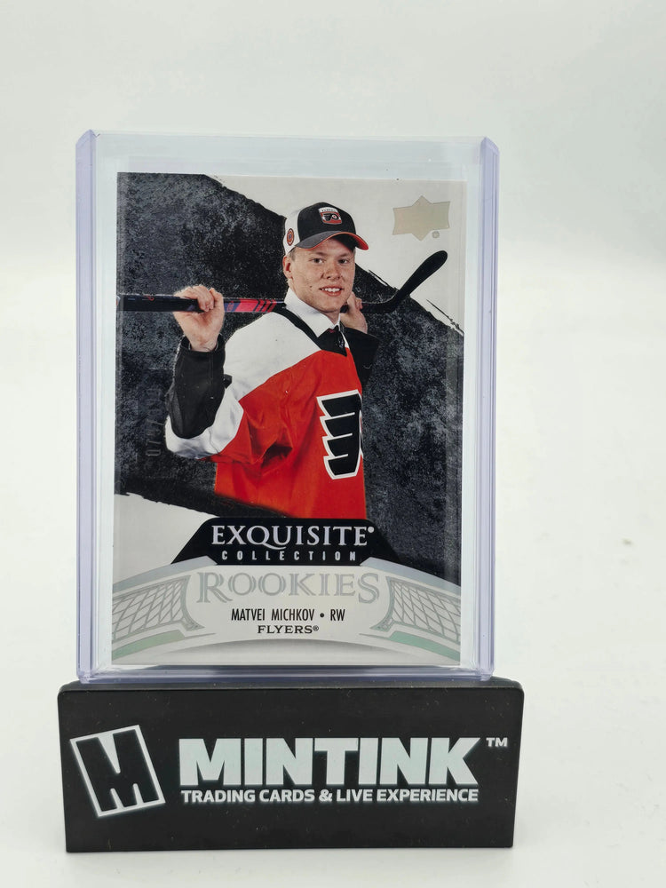 2024-25 UD Exquisite Collection Hockey Matvei Michkov RC Rookies /399 