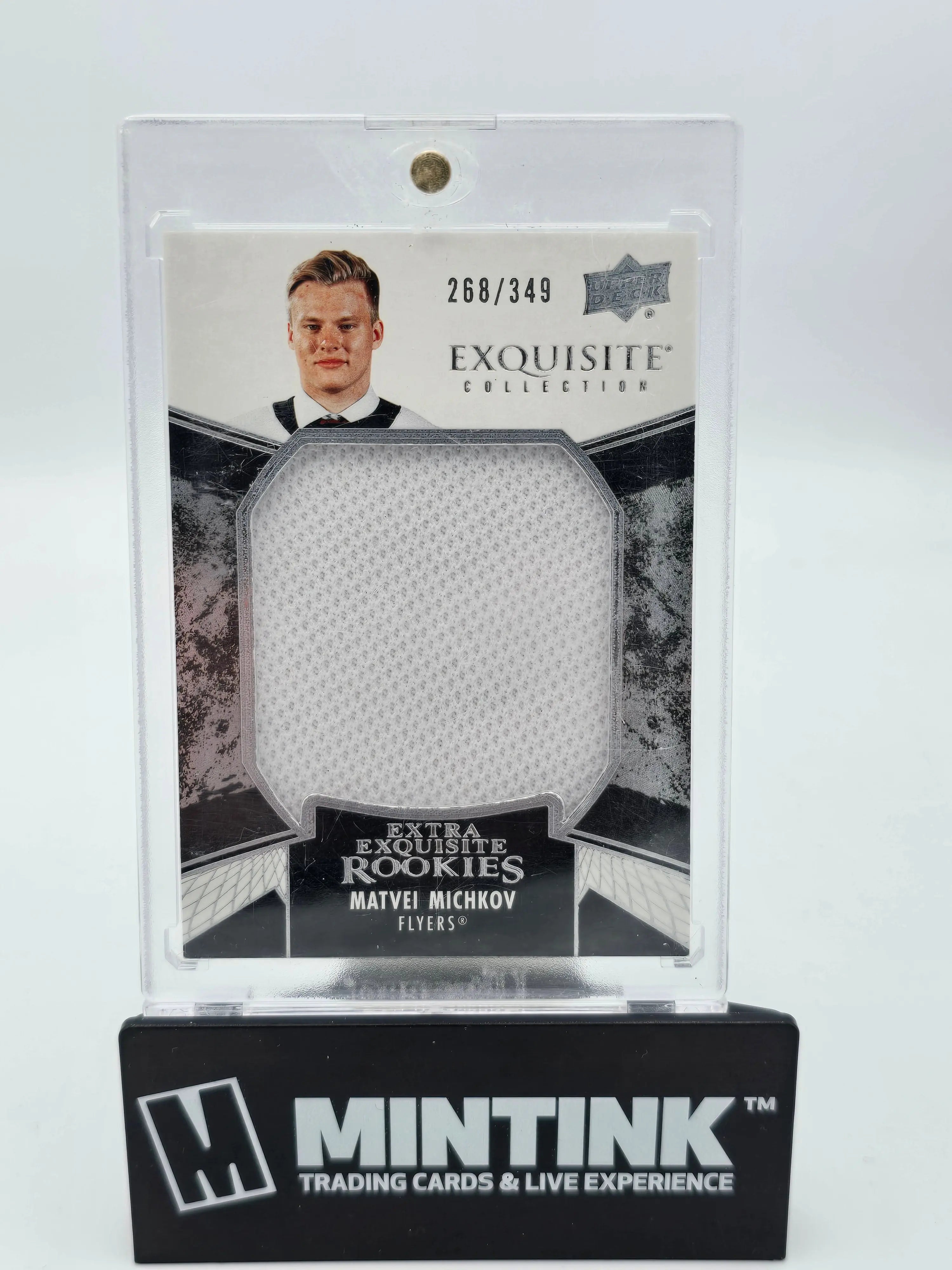 2024-25 UD Exquisite Hockey Matvei Michkov Extra Exquisite Rookie Jumbo Patch /349 