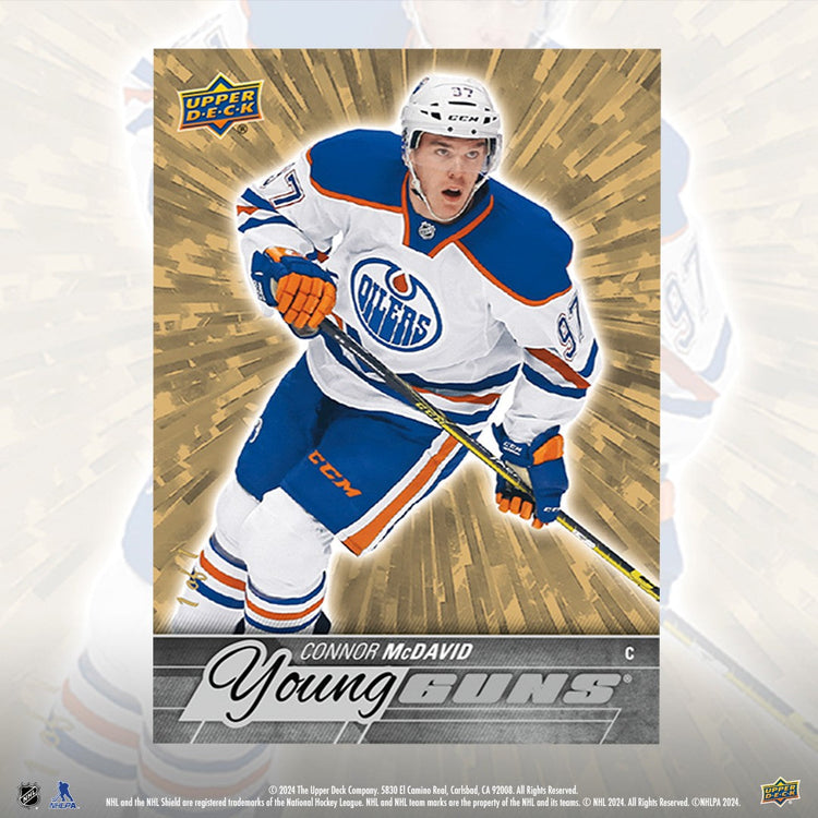 2024 25 Upper Deck Series 1 Hockey Hobby Pack Single Pack Sales 5