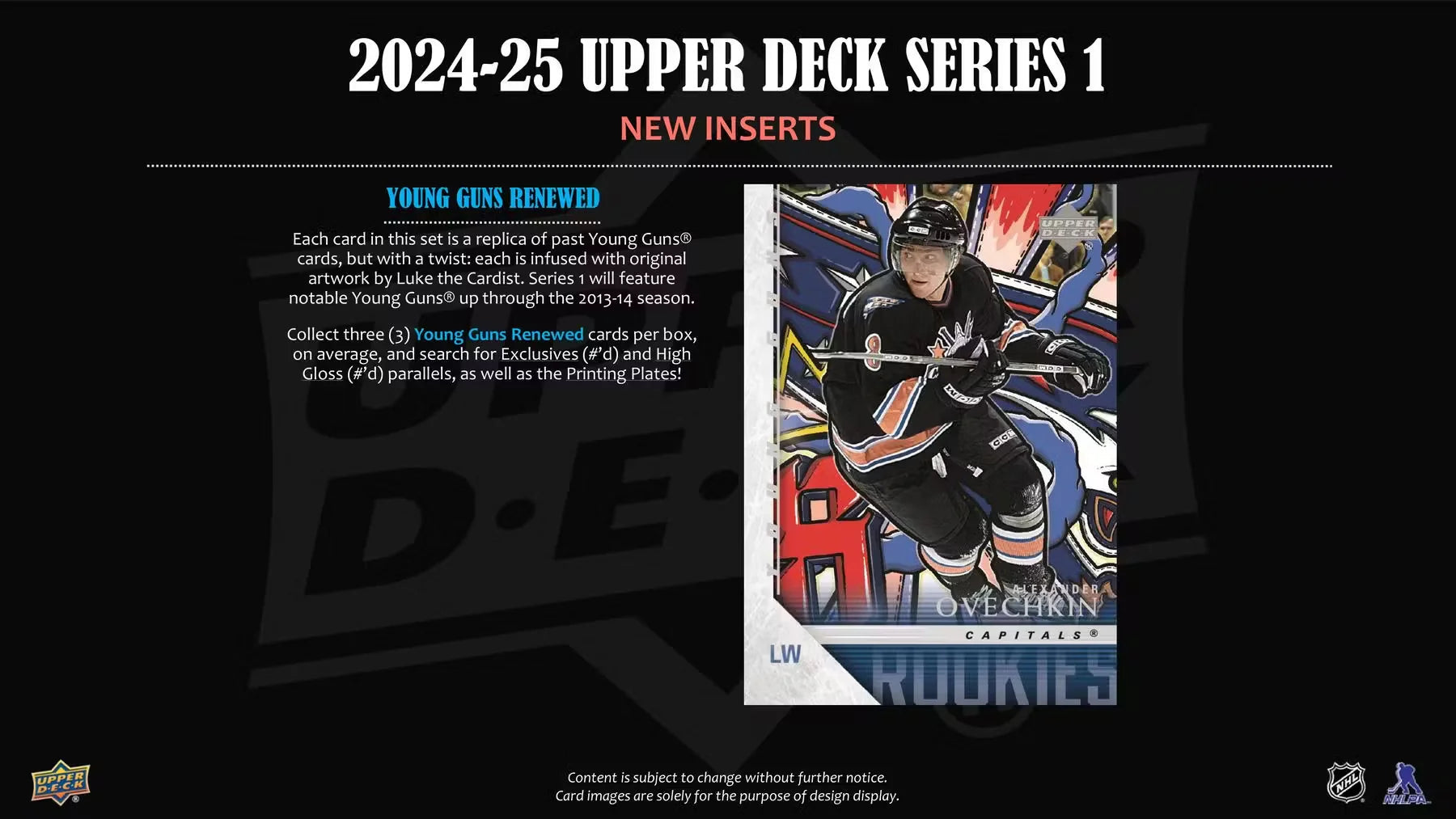 2024 25 Upper Deck Series 1 Hockey Hobby Pack Single Pack Sales 8