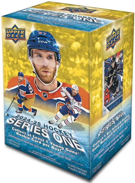 2024-25 Upper Deck Series Hockey 1 Retail Blaster Box 