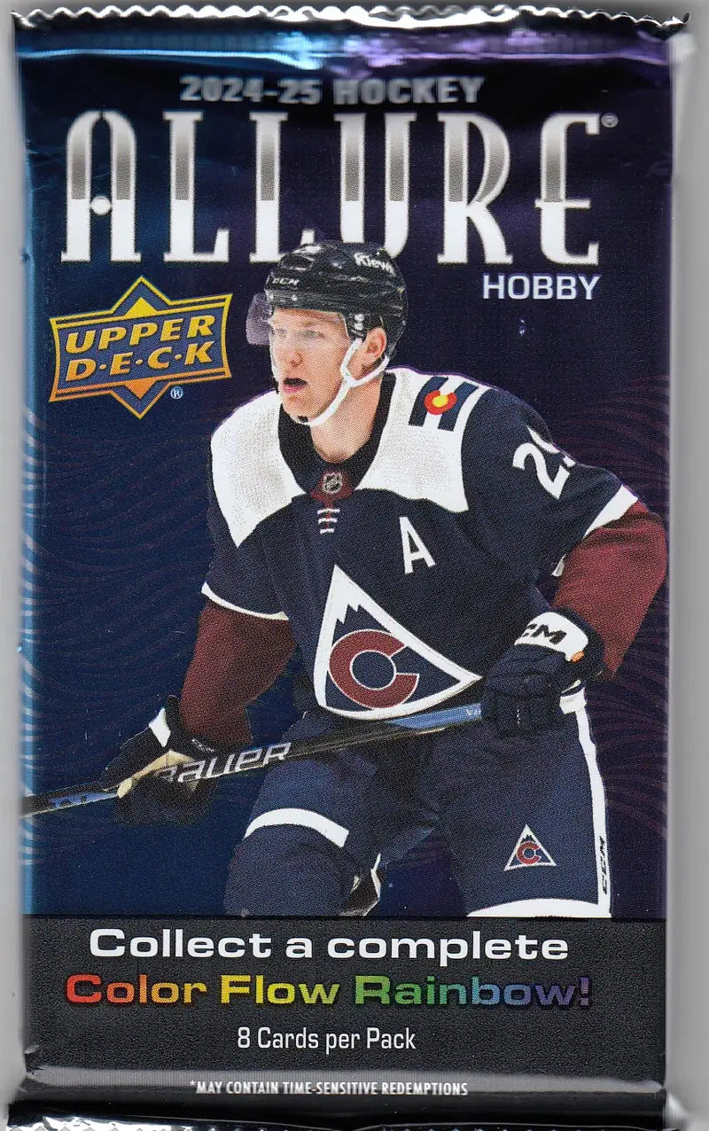 2024-25 Upper Deck Upper Deck Allure Hockey Hobby Pack (Single Pack Sales) 