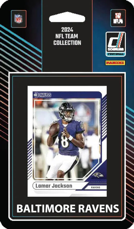 2024 Baltimore Ravens NFL Donruss Team Set Cards 