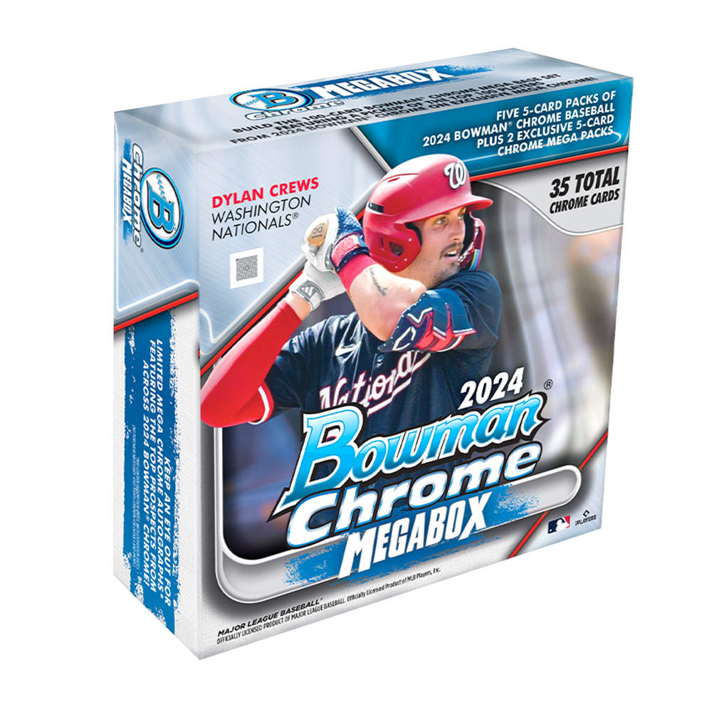 2024 Bowman Chrome Baseball Factory Sealed Mega Box 1