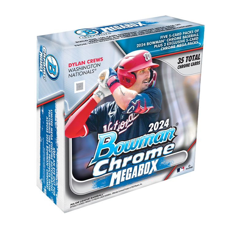 2024 Bowman Chrome Baseball Factory Sealed Mega Box 1