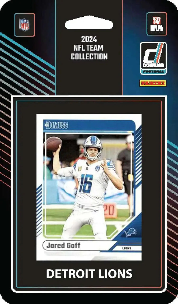 2024 Detroit Lions NFL Donruss Team Set Cards 