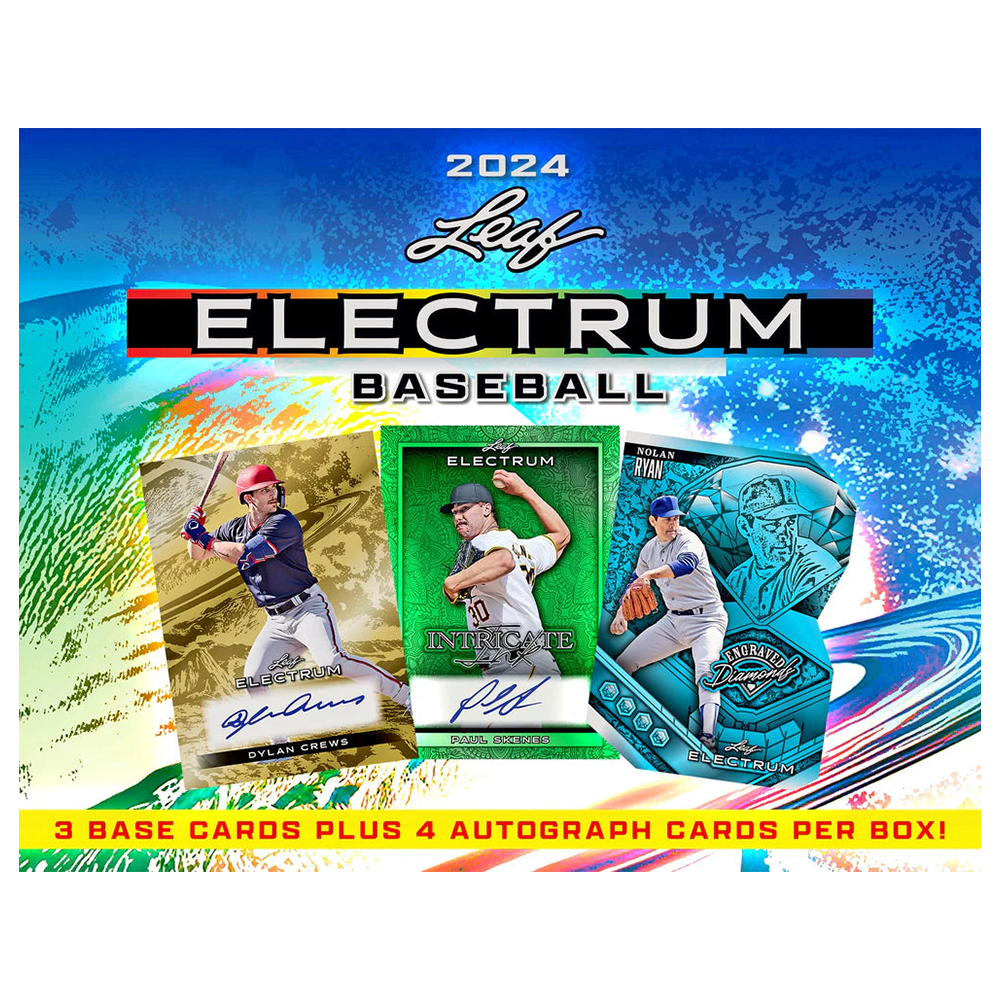 2024 Leaf Electrum Baseball Hobby Box 1