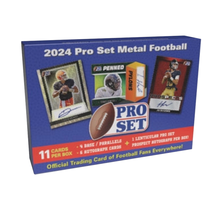 2024 Leaf Pro Metal Football Hobby Box 1