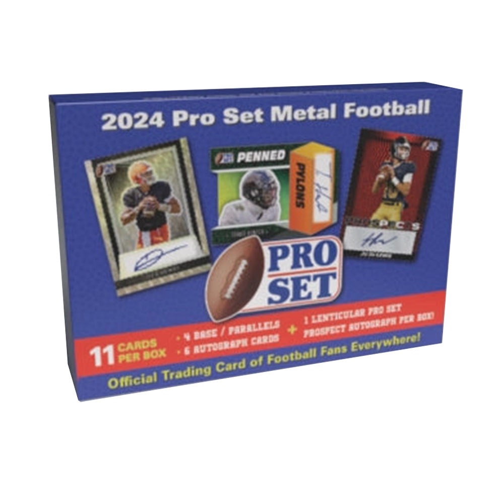 2024 Leaf Pro Metal Football Hobby Box 1