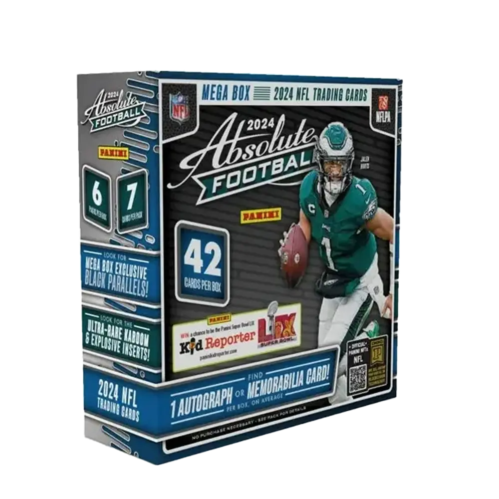 2024 Panini Absolute Football NFL Trading Cards Mega Box 