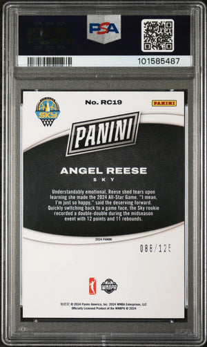 2024 Panini Black Friday Rookies Red Angel Reese PSA 10 /125 