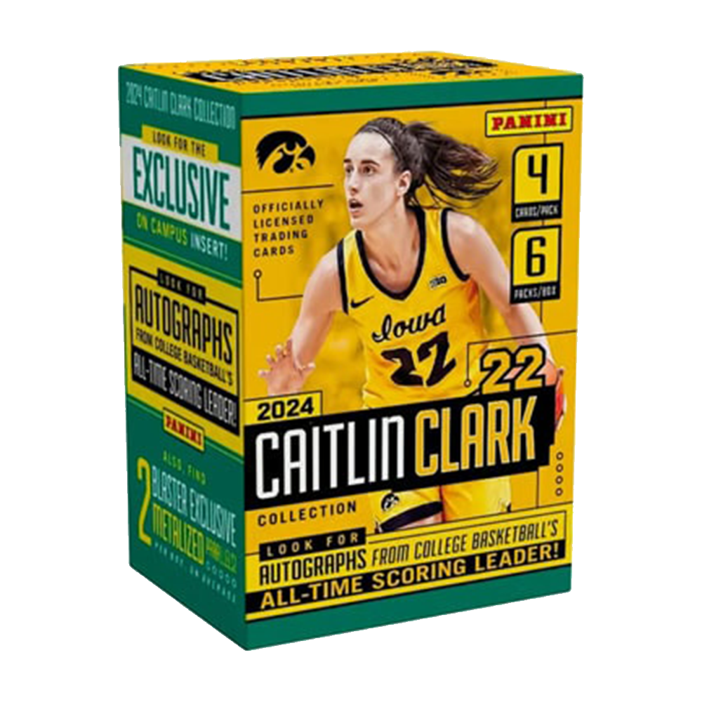 2024 Panini Caitlin Clark Collection Basketball Blaster Box (Metalized Parallels)