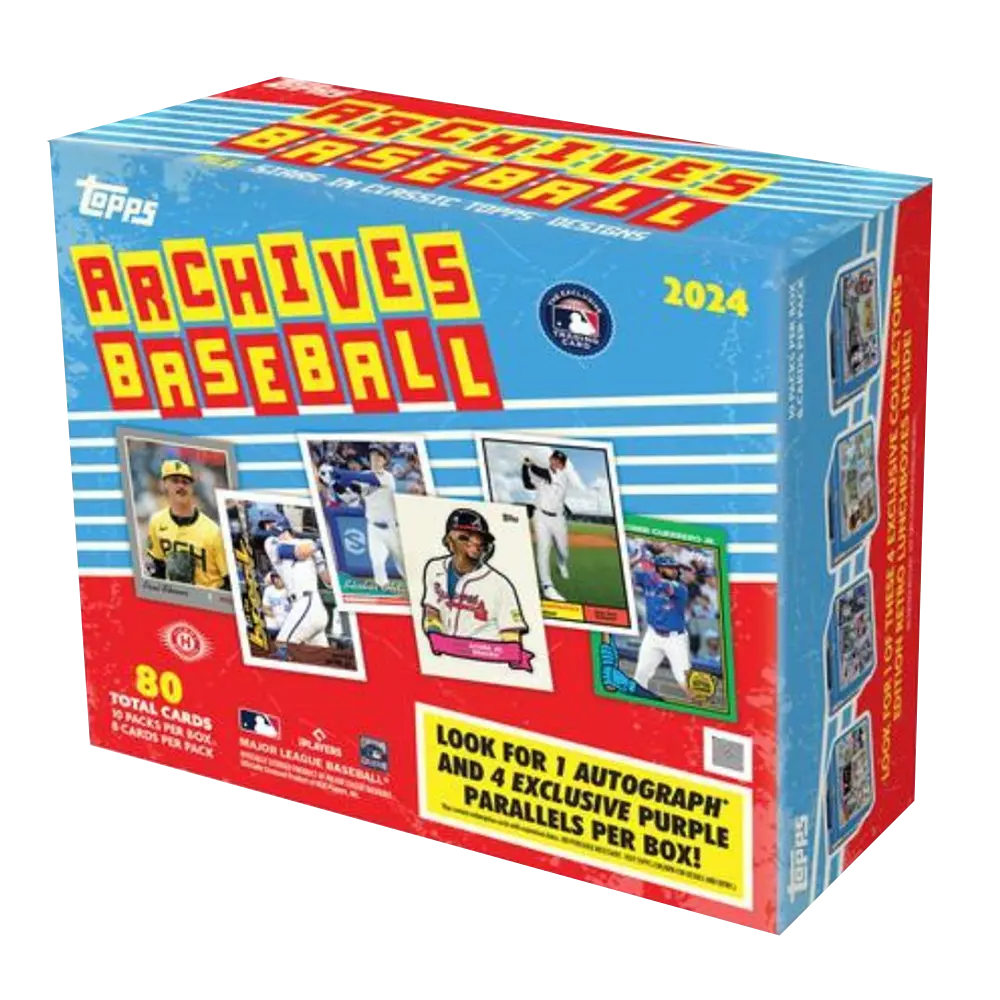 2024 Topps Archives Baseball Collector's Hobby Box 