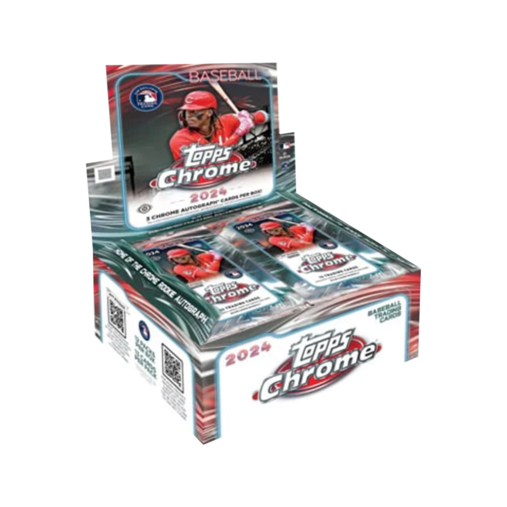 2024 Topps Chrome Baseball Jumbo Box 1