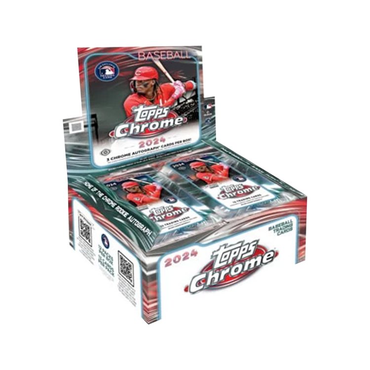 2024 Topps Chrome Baseball Jumbo Box 1