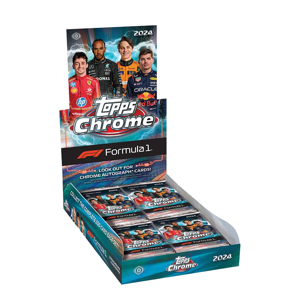 2024 Topps Chrome Formula 1 Hobby Pack (Single Pack Sales) 