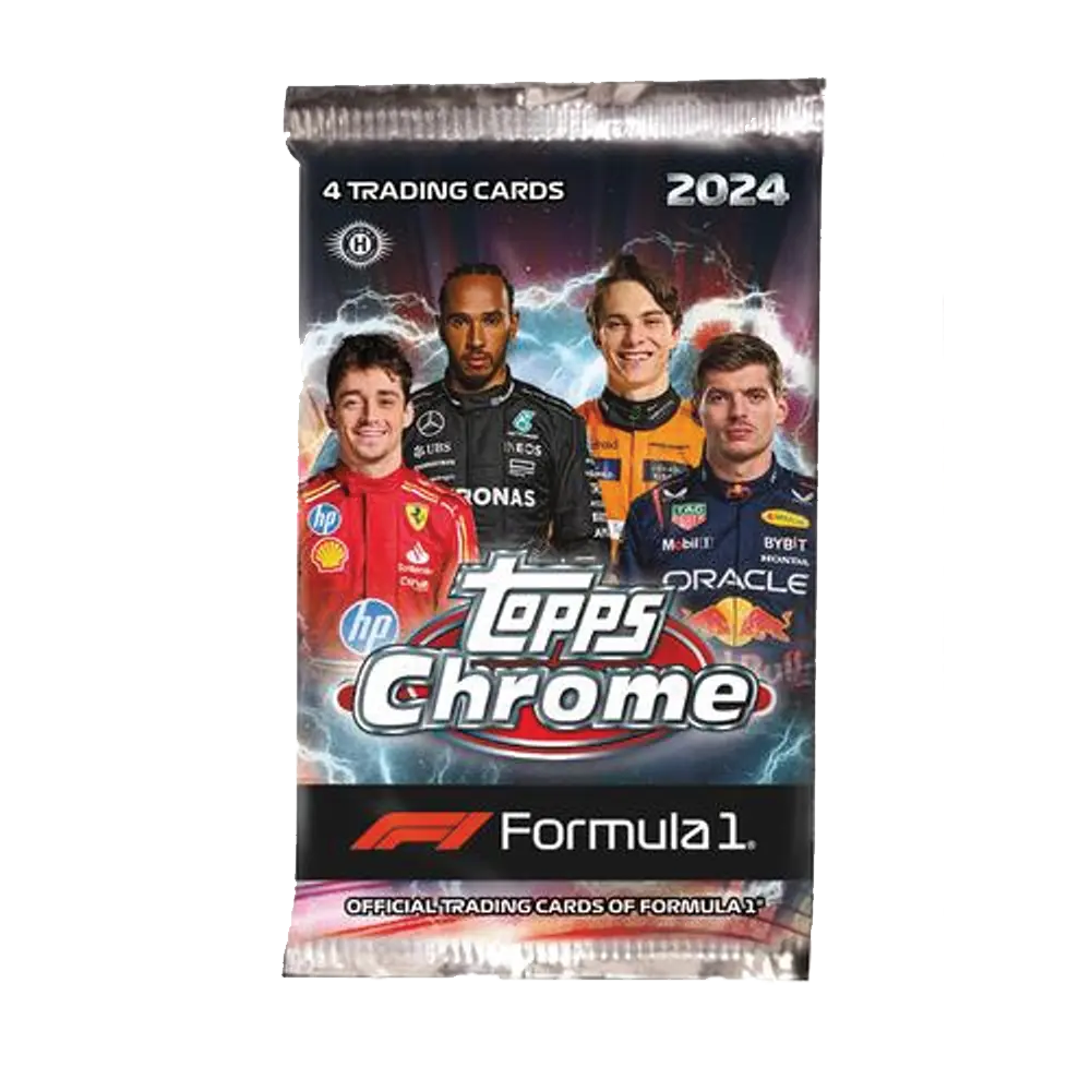 2024 Topps Chrome Formula 1 Qualifying Lap Pack (Single Pack Sales) 